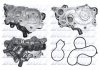 Фото автозапчасти помпа водяна AUDI A1, A1 CITY CARVER, A3, Q2, Q3; SEAT ALHAMBRA, ARONA, ATECA, IBIZA IV, IBIZA IV SC, IBIZA IV ST, IBIZA V, LEON, LEON SC, LEON SPORTSTOURER 1.0-Electric 04.11- DOLZ A235 (фото 1)