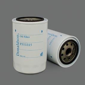 Масляный фильтр (ввинчивающийся фильтр) RENAULT 400, 500, 600, R; FORD CARGO 130/7AA-Dover/430/7AA/380CID DONALDSON P553315 (фото 1)