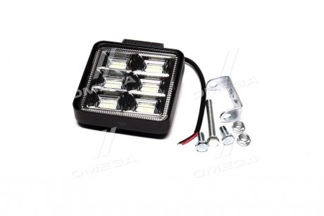 Фото автозапчасти фара LED квадратная 48W, 10-30V узкий луч <ДК> Дорожная Карта DK.4SQ.0112