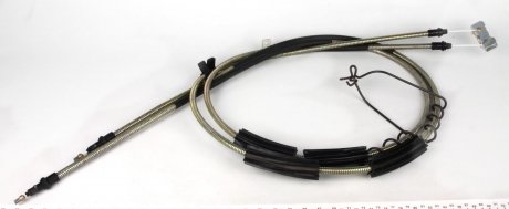Трос ручника (задній) Ford Connect 02- (+ABS) (висока база) (дискове гальмо) DP BC 3021 BNS (фото 1)