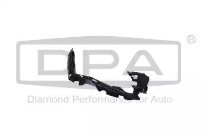 Фото автозапчасти направляющая переднего бампера правая Seat Leon (12-) DPA 88071624902