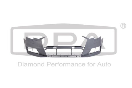 Фото автозапчасти bumper; front; with headlight washer system and parking aid DPA 88071819702