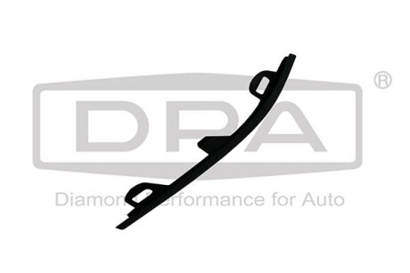 Фото автозапчастини молдинг переднего бампера правый Skoda Superb (15-) DPA 88531800402