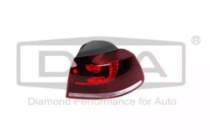 Фото автозапчасти фонарь правый внешний LED VW Golf VI (09-13) DPA 89450625002