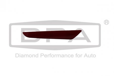 Фото автозапчасти отражатель бампера (заднего) Seat Leon 13-16 (левый) DPA 99451786702