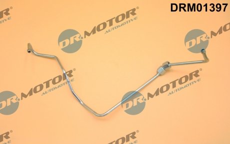 Трубка турбокомпрессора ДВЗ (чорний метал) DR MOTOR DRM01397
