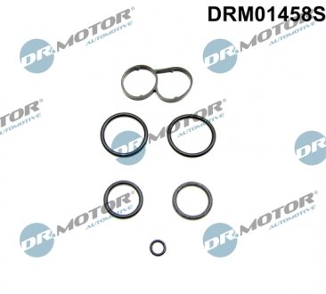 К-т прокладок масляного радiатора 6 елементiв DR MOTOR DRM01458S (фото 1)