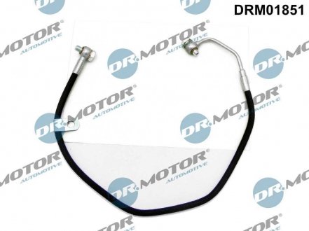 Трубка турбокомпрессора ДВЗ (чорний метал) DR MOTOR DRM01851