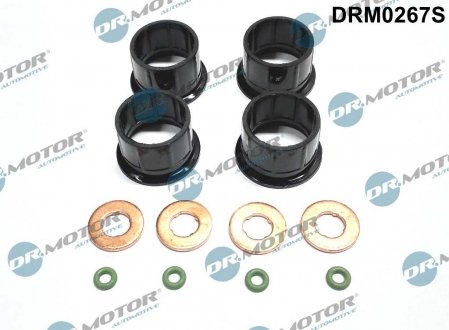 Комплект ущільнювачів з різних матеріалів DR MOTOR DRM0267S (фото 1)