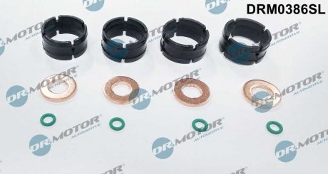 Комплект прокладок з різних матеріалів DR MOTOR DRM0386SL