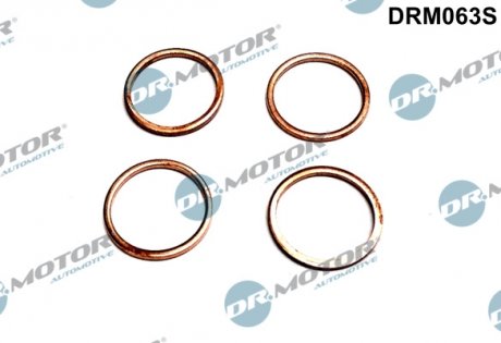 Фото автозапчасти кiльце форсунки к-т 4шт. 17x20x1,5mm DR MOTOR DRM063S