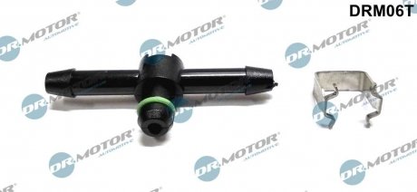 Штуцер пластиковий для паливних шлангів DR MOTOR DRM06T (фото 1)