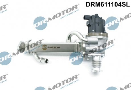 Клапан рециркуляцiї з AGR-радiатором DR MOTOR DRM611104SL