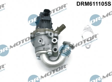 Клапан рециркуляцiї з трубопроводом DR MOTOR DRM611105S (фото 1)