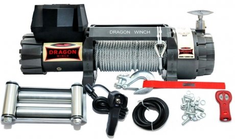 Фото автозапчасти лебідка для позашляховиків DRAGON WINCH DWH12000HD