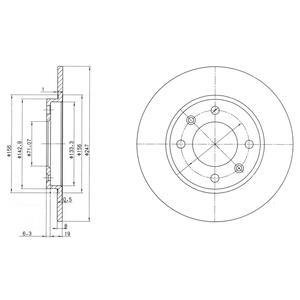 Гальмівний диск Drive DP1010110104