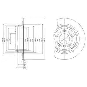 Фото автозапчасти гальмівний диск Drive DP1010110125