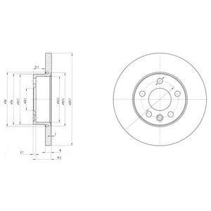 Фото автозапчастини гальмівний диск Drive DP1010110147