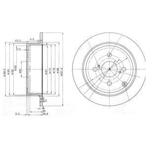 Фото автозапчастини гальмівний диск Drive DP1010110164