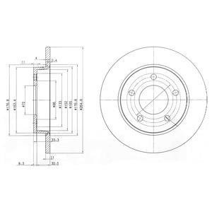 Фото автозапчасти гальмівний диск Drive DP1010110172