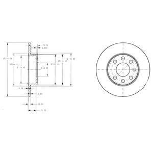 Фото автозапчасти гальмівний диск Drive DP1010110189