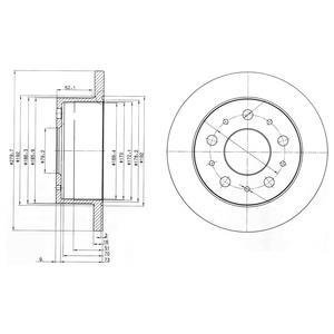 Гальмівний диск Drive DP1010110196