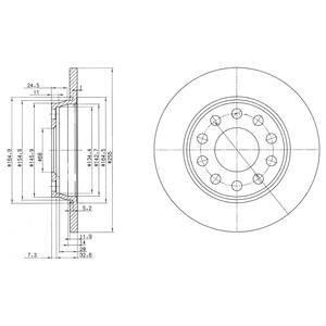 Фото автозапчастини гальмівний диск Drive DP1010110219