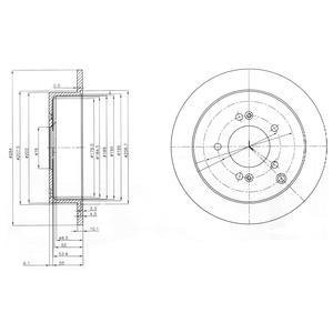 Гальмівний диск Drive DP1010110232