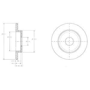 Фото автозапчастини гальмівний диск Drive DP1010110243