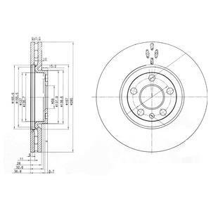 Фото автозапчасти гальмівний диск Drive DP1010110322