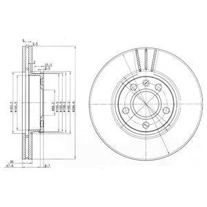 Фото автозапчастини гальмівний диск Drive DP1010110336