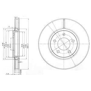 Фото автозапчасти гальмівний диск Drive DP1010110368