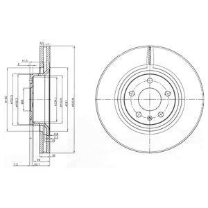 Фото автозапчастини гальмівний диск Drive DP1010110413