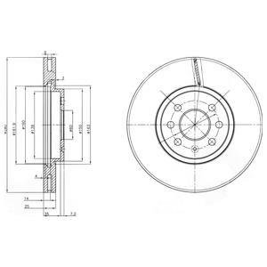 Фото автозапчастини гальмівний диск Drive DP1010110417