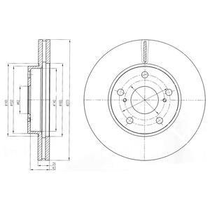 Фото автозапчастини гальмівний диск Drive DP1010110541