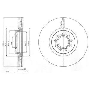 Фото автозапчасти гальмівний диск Drive DP1010110582