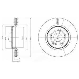 Фото автозапчастини гальмівний диск Drive DP1010110627