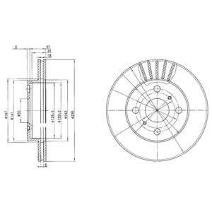 Фото автозапчасти гальмівний диск Drive DP1010110693