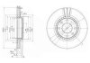 Фото автозапчасти + - Гальмівний диск RENAULT MEGANE 1.9TD-2.0 259X20.6 FRONT Drive DP1010.11.0726 (фото 1)