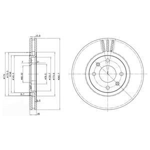 Фото автозапчастини гальмівний диск Drive DP1010110732