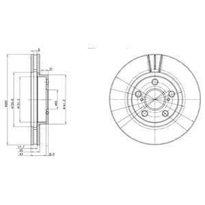 Фото автозапчастини гальмівний диск Drive DP1010110744