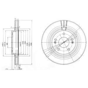 Фото автозапчасти гальмівний диск Drive DP1010110749