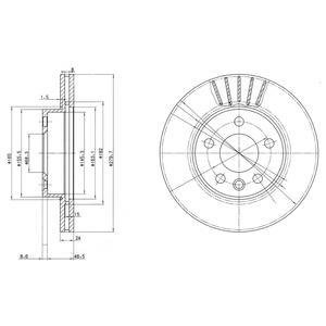 Фото автозапчастини гальмівний диск Drive DP1010.11.0762