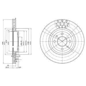 Фото автозапчасти гальмівний диск Drive DP1010110776