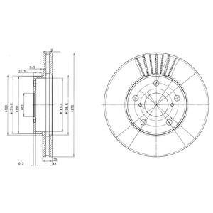 Фото автозапчастини гальмівний диск Drive DP1010110793