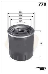 + - Фільтр оливи FIAT PANDA 1.1 01- Drive DP1110.11.0045