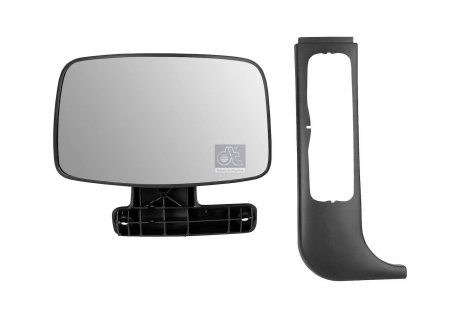 Наружное зеркало заднего вида левая/правая, ручной, короткий, DAF LF 45, LF 55; Renault KERAX, MIDLUM, PREMIUM, PREMIUM 2 04.96- DT 2.73277 (фото 1)