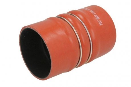 Патрубок интеркулера (90ммx140мм, красный) SCANIA 3, 3 BUS, 4, 4 BUS DC11.03-DTC11.02 05.87- DT SA4G0004 (фото 1)