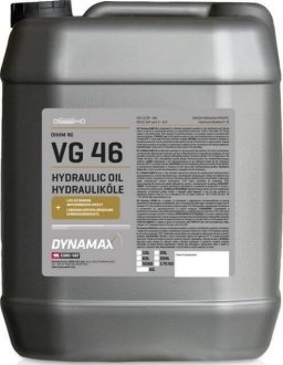 Гідравлічна олива Hydro ISO 46 VG46 20Л Dynamax 500201