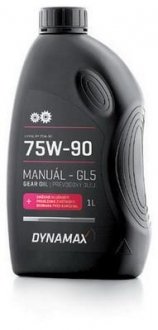 Масло трансмісійне HYPOL 75W90 GL5 (1L) Dynamax 501623 (фото 1)